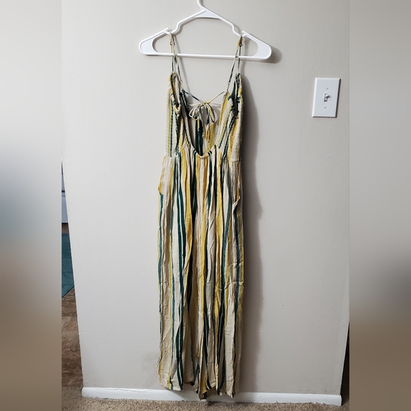 Green and Yellow Jumpsuit - Picture 3 of 3